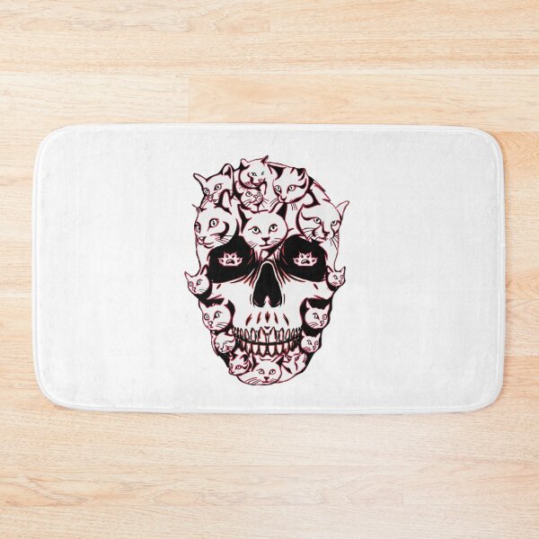 Item preview, Cool Halloween Kitty Skull designed and sold by GarnersDesigns.