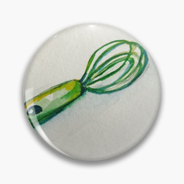 Item preview, Green whisk designed and sold by Rebecca Seeman.