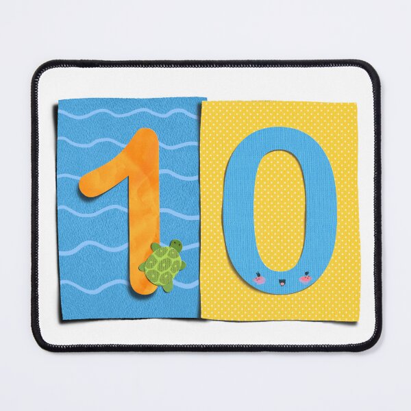 Item preview, Cut Out Paper Number Ten 10 designed and sold by Printblisshop.