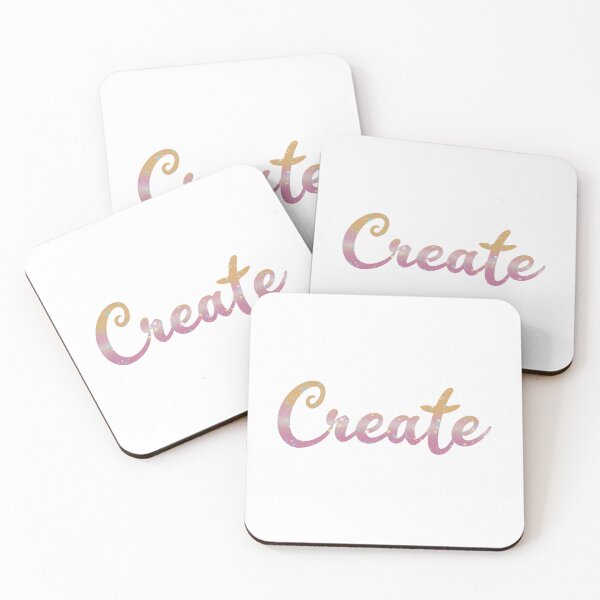 Item preview, Create pink designed and sold by Krista Robertson.