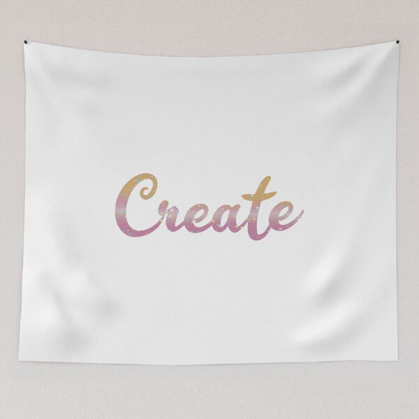Item preview, Create pink designed and sold by Krista Robertson.