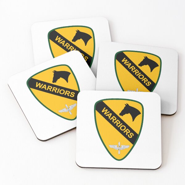 Item preview, US Army - 1st Cavalry Division Warriors emblem - Clean Style  designed and sold by pzd501.