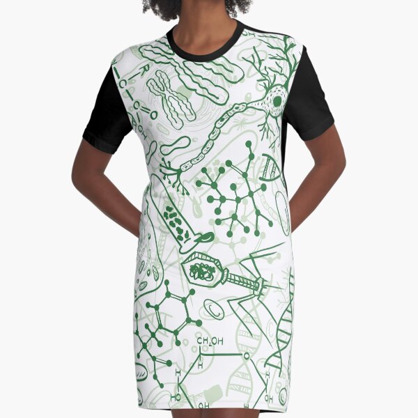 Germ Science Graphic T-Shirt Dress