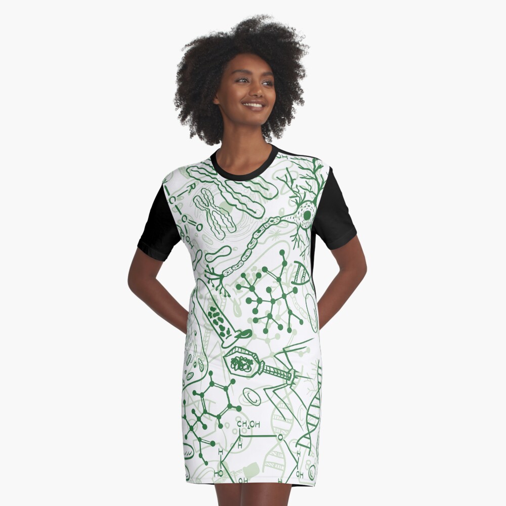Germ Science Graphic T-Shirt Dress