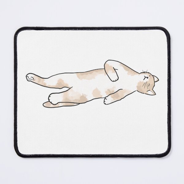 Item preview, Dramatic cat laying on floor designed and sold by Sydscriv.