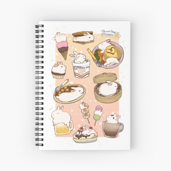 Bunny Boss Maru Yum Spiral Notebook