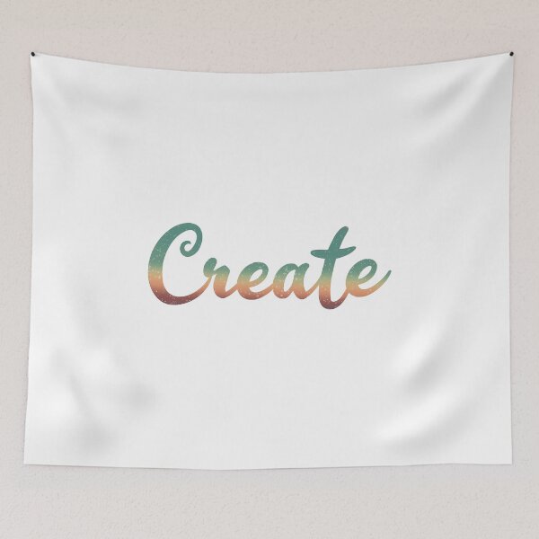 Item preview, Create green brown designed and sold by Krista Robertson.
