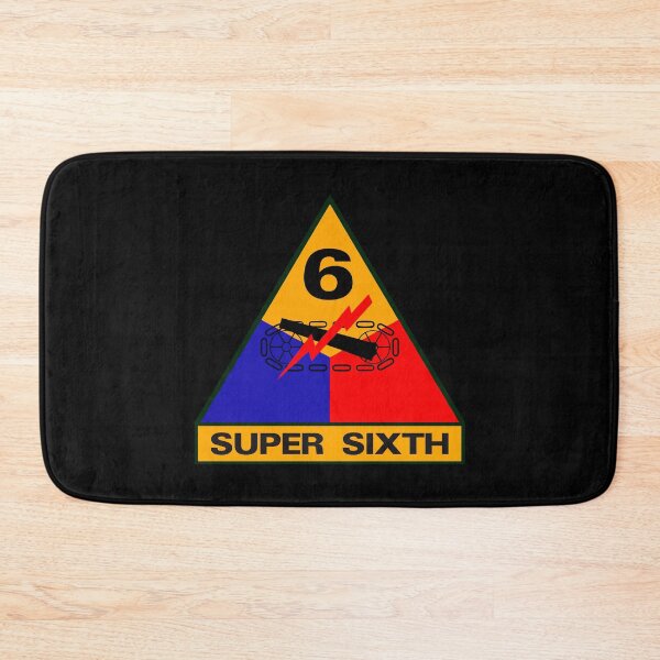 Item preview, US Army - The 6th Armored Division, Super Sixth - Clean Style  designed and sold by pzd501.