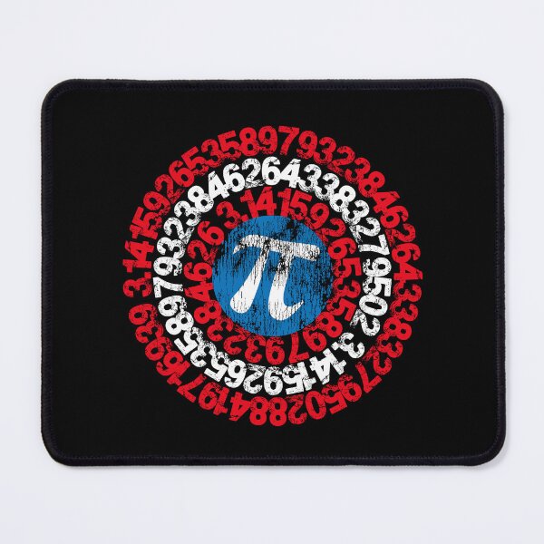 Item preview, Captain Pi Superhero Shield Funny Math Pi Day designed and sold by AndrewStep.