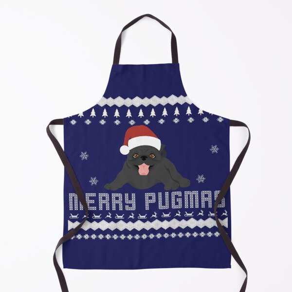 Item preview, Merry Pugmas Merry Christmas Black Pug winter sweater style Christmas Sweater Xmas Pug Christmas Gift Pug Ugly Jumper Holiday Gift designed and sold by ALLURE-minimal.