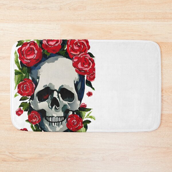 Item preview, Skull and Roses - Garden Of Roses v2 designed and sold by freshWaterCo.