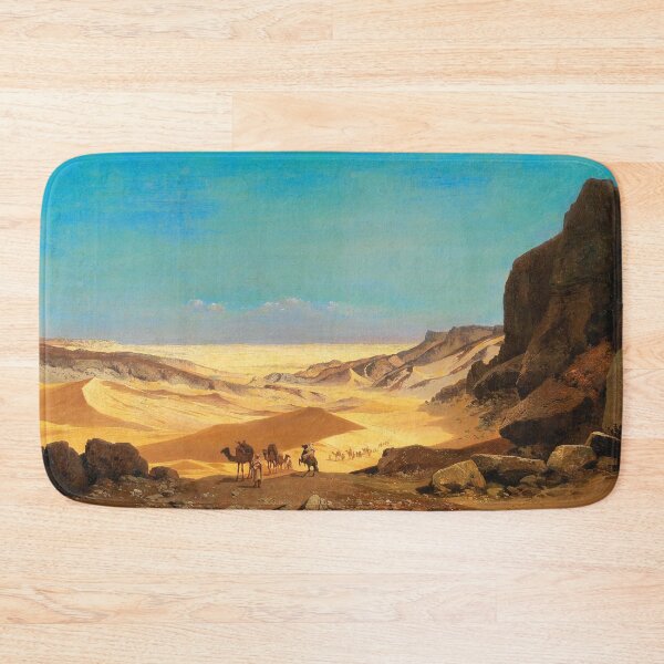 Item preview, The Libyan Desert | Carl Hasch | 1890 North Africa Landscape Art designed and sold by CJET.