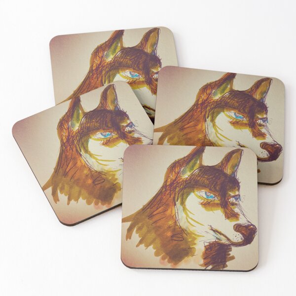 Item preview, Wolf Gaze designed and sold by Rebecca Seeman.