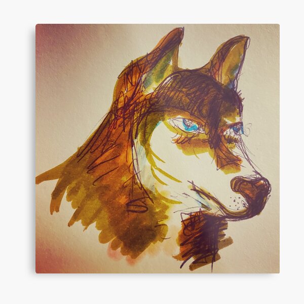 Item preview, Wolf Gaze designed and sold by Rebecca Seeman.