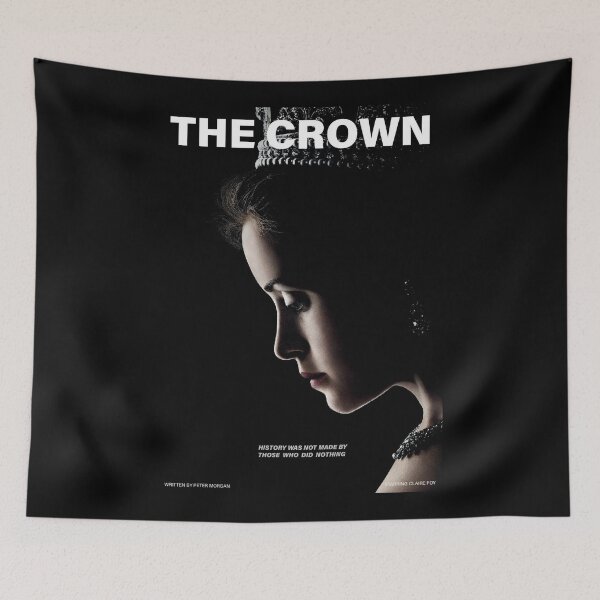 Item preview, THE CROWN // Elizabeth quote designed and sold by 33ll.