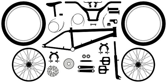 bmx bike parts