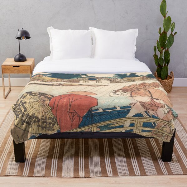 Item preview, Sudden Shower over Bridge designed and sold by Aphelionus.