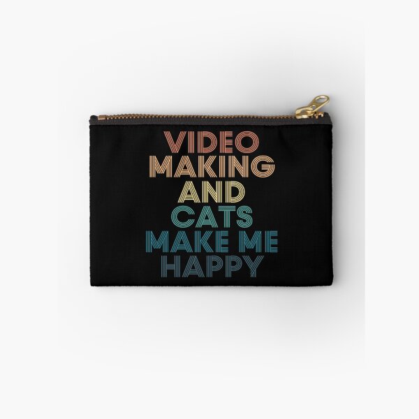 Item preview, Video Making And Cats Make Me Happy designed and sold by kindxinn.