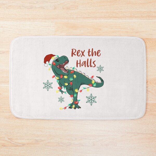 Item preview, Rex The Halls Christmas T Rex designed and sold by HappyLifeCreate.