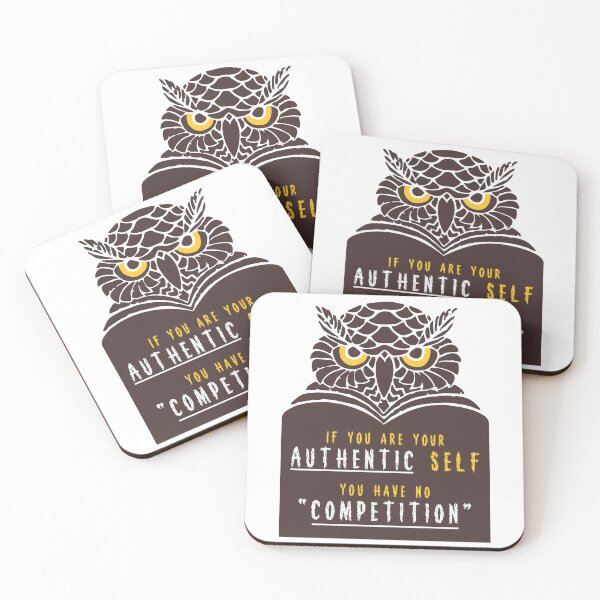 Item preview, OWL AUTHENTIC SELF NEW DESIGN designed and sold by Satya-Singh.