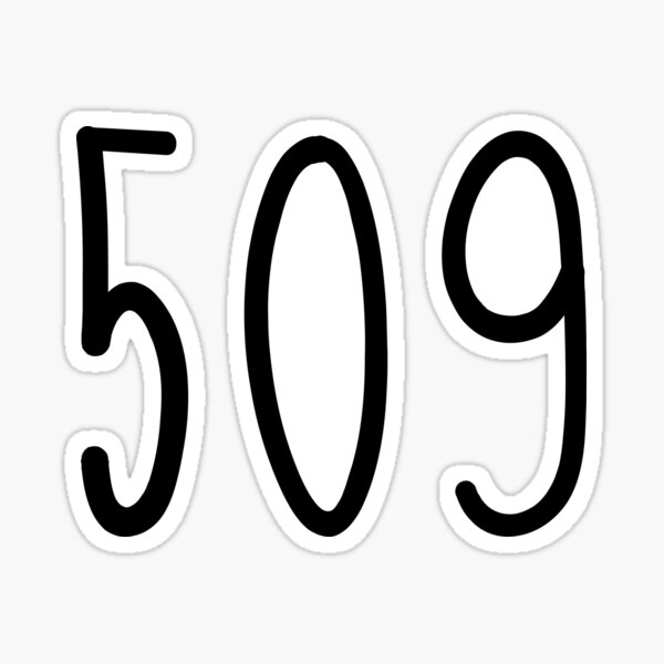 509-area-code-zip-code-location-black-and-white-sticker-for-sale-by