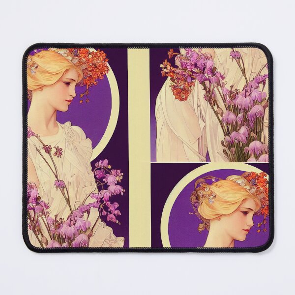 Item preview, Soft Floral Portrait designed and sold by Adrianna Connolly.