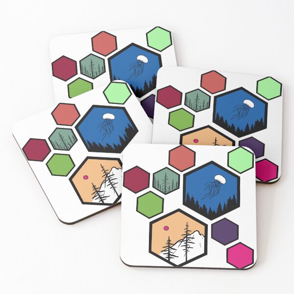 Item preview, Hexagon Art designed and sold by OnlyCoolDesigns.