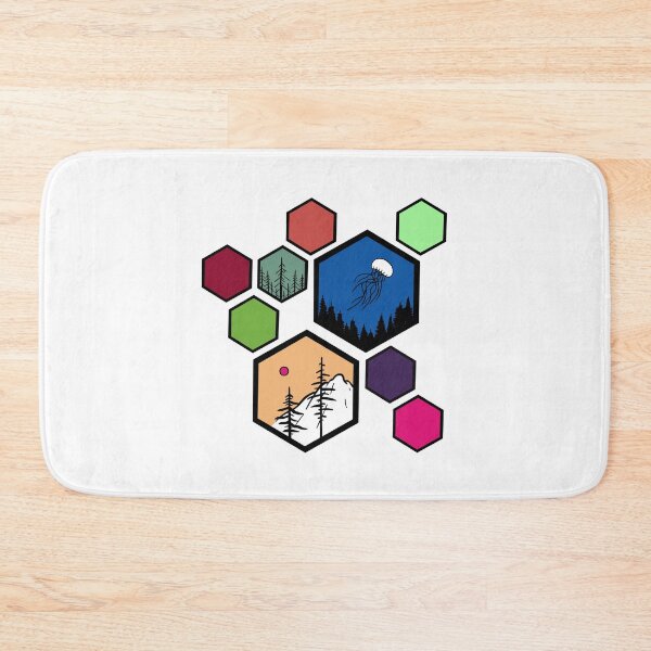 Item preview, Hexagon Art designed and sold by OnlyCoolDesigns.