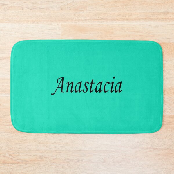 Item preview, Anastacia name black lettering text - 2106 designed and sold by MayCrewstore.