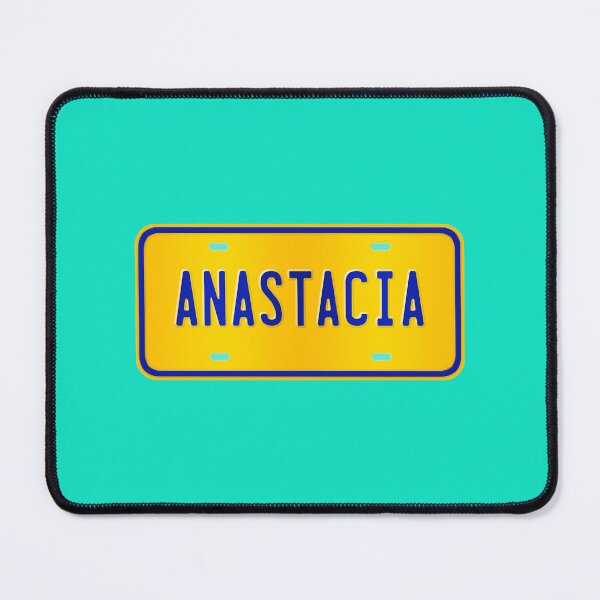 Item preview, Anastacia Name Custom Number Plate - Gift For Anastacia designed and sold by MayCrewstore.
