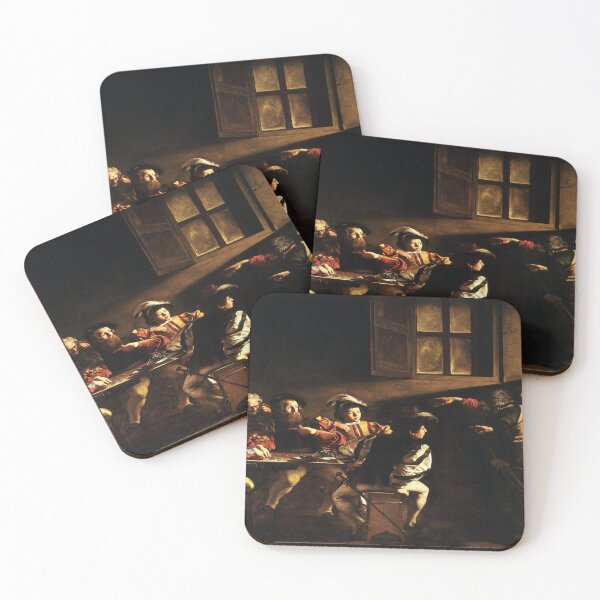 Item preview, The Calling of St Matthew by Caravaggio (1600) designed and sold by beoverpowered.