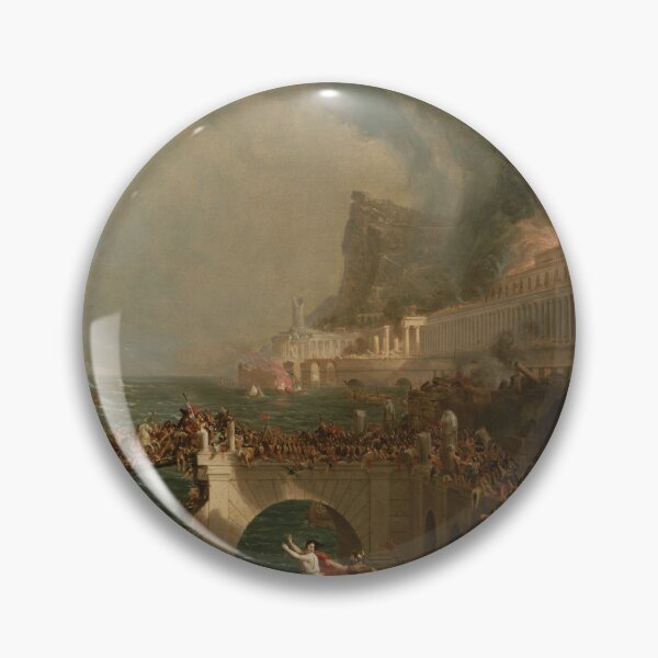 Item preview, The Course of Empire: Destruction by Thomas Cole (1836) designed and sold by beoverpowered.