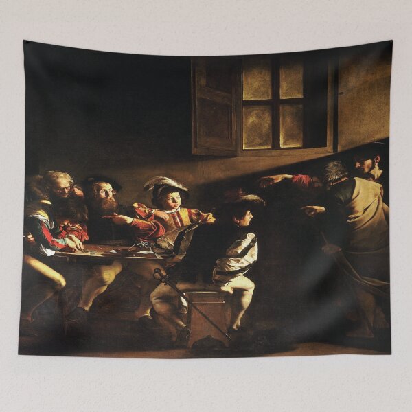 Item preview, The Calling of St Matthew by Caravaggio (1600) designed and sold by beoverpowered.