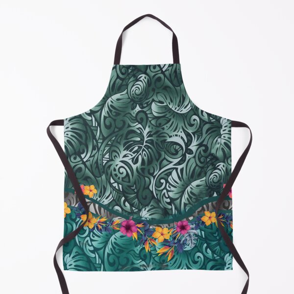 Item preview, Hawaiian Monstera Barkcloth Fusion designed and sold by J Marielle Designs.