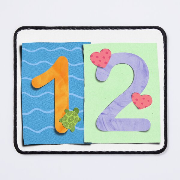 Item preview, Cut Out Paper Number Twelve 12 designed and sold by Printblisshop.