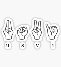 USVI Sticker