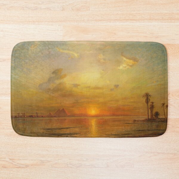 Item preview, The Pyramids at Giza | Ernest Karl Eugen Koerner | 1915 Egyptian Landscape Art designed and sold by CJET.