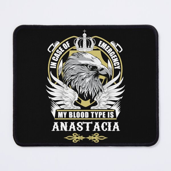 Item preview, Anastacia Name T - In Case Of Emergency My Blood Type Is Anastacia Gift Item Tee designed and sold by MayCrewstore.