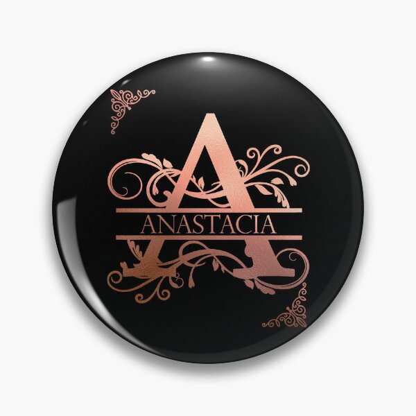 Item preview, Anastacia Personalized Name Gifts with Beautiful Rose Gold Monogram Letter A. Simply Best Gift Ideas designed and sold by MayCrewstore.