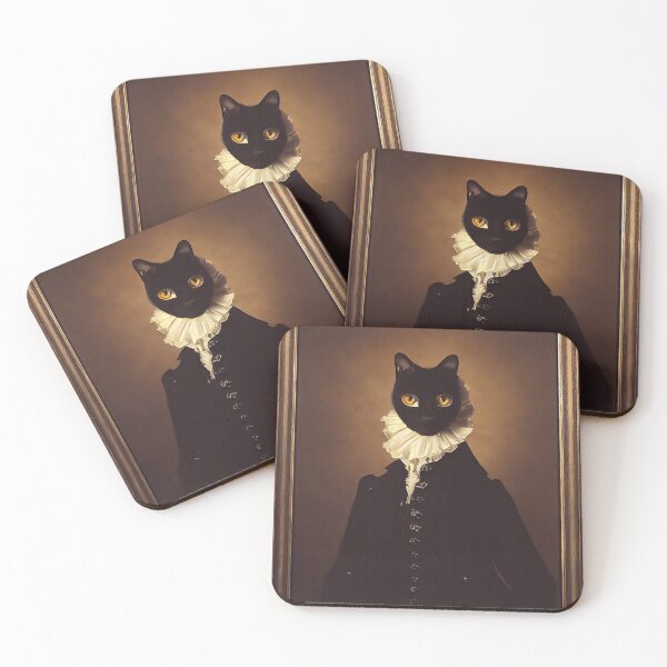 Item preview, Gothic cat designed and sold by ladarkepoque.