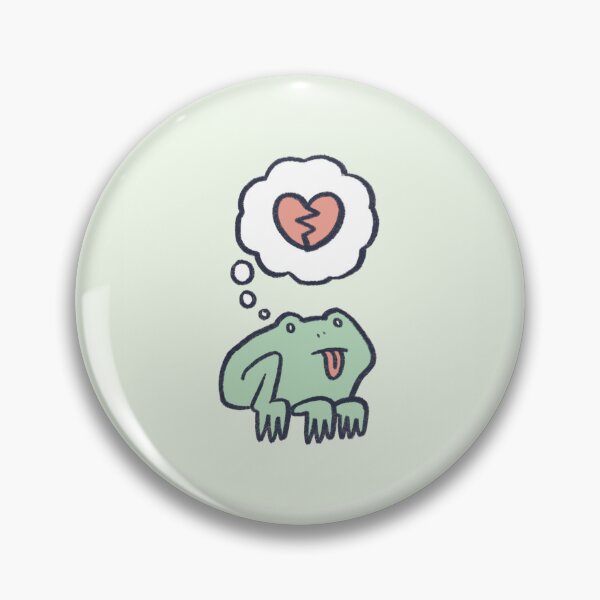 Item preview, Little Heartbroken Frog designed and sold by Gabba (@gabbagraphics).