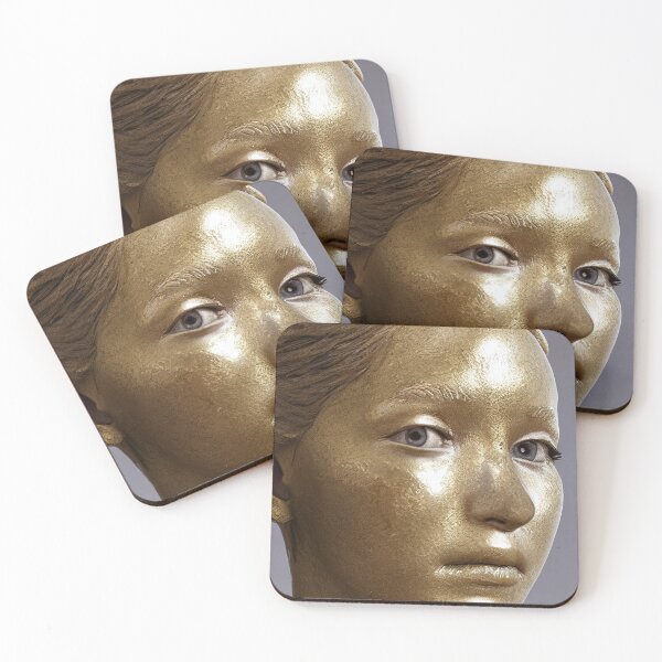 Item preview, Gold head girl designed and sold by Lefteris Betsis.