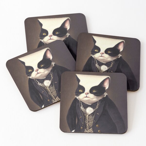 Item preview, Blackmetal cat designed and sold by ladarkepoque.