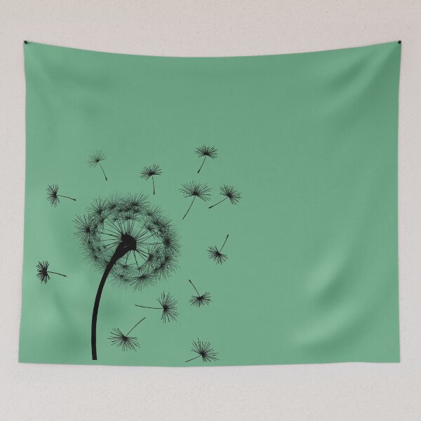 Item preview, Aesthetic black dandelion on mint; 13 Pro Max iPhone Cases designed and sold by Micovic.