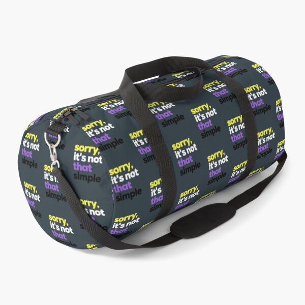 Item preview, Sorry Its Not That Simple. Nonbinary Pride designed and sold by Subtle Pride Shop.