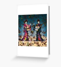 Geishas Greeting Card