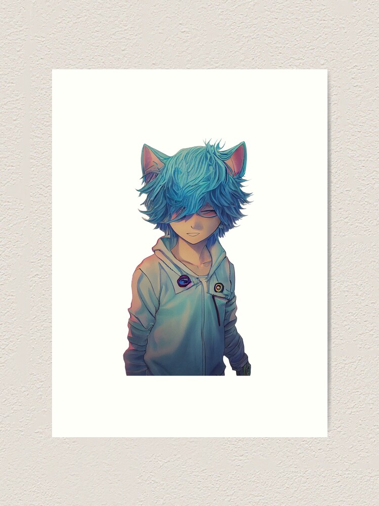 Futuristic anime CatBoy gifts for manga lovers Kids T-Shirt for Sale by  MobiusSpot