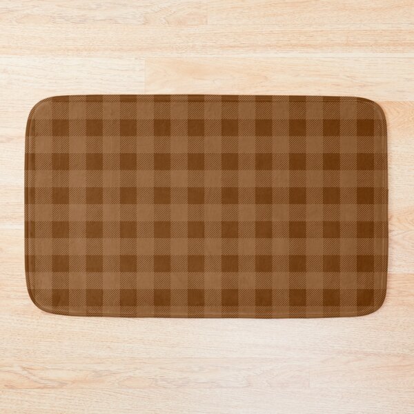 Item preview, Autumnal Woodlands Plaid on Rust designed and sold by MarcyBrennanArt.