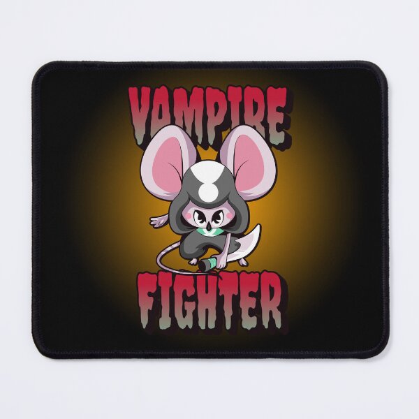 Item preview, Funny Vampire Fighter Cute Mouse designed and sold by InspiredForever.