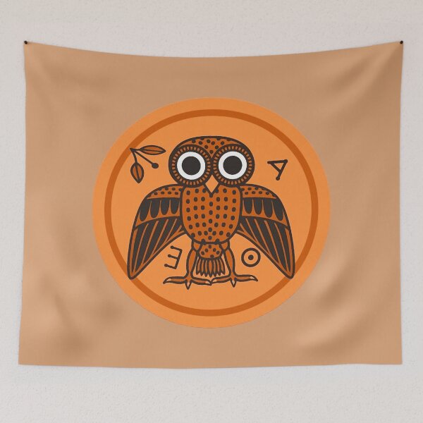 Item preview, athenian owl designed and sold by si3iy.
